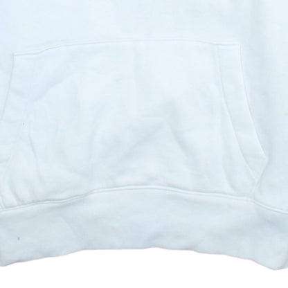 Mens UK Size L Hollister White Pullover Hoodie
