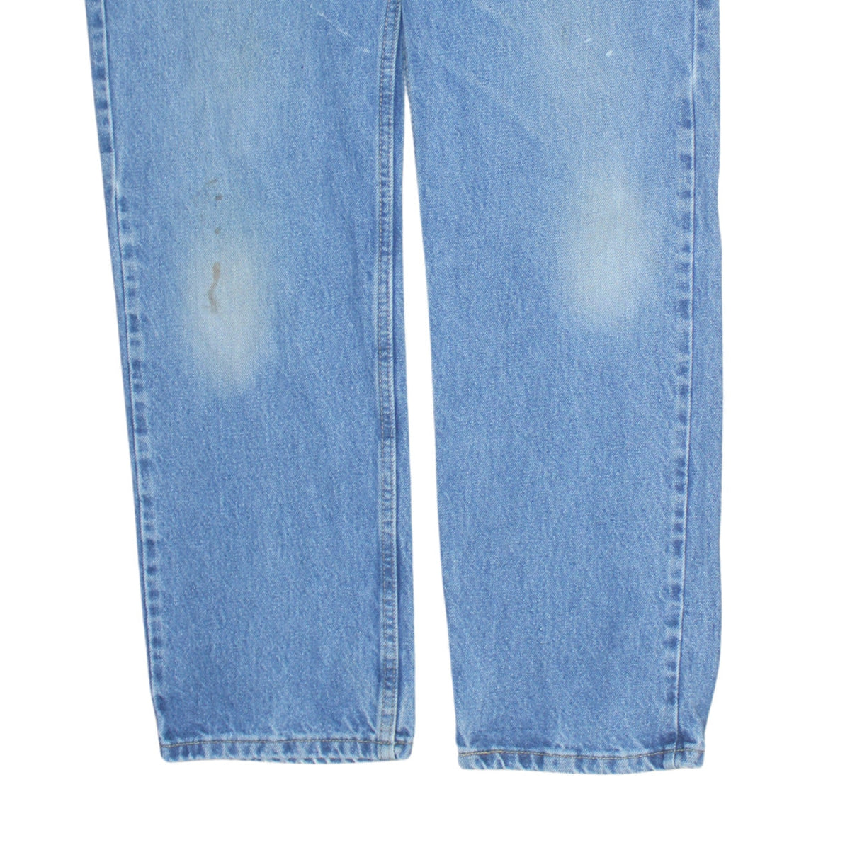 Lee Men's Blue Regular Fit Straight Denim Jeans