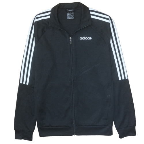 Mens UK Size S Adidas Black Full Zip Sweatshirt