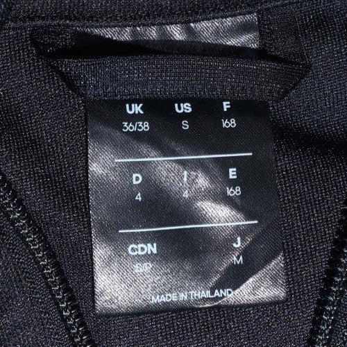 Mens UK Size S Adidas Black Full Zip Sweatshirt