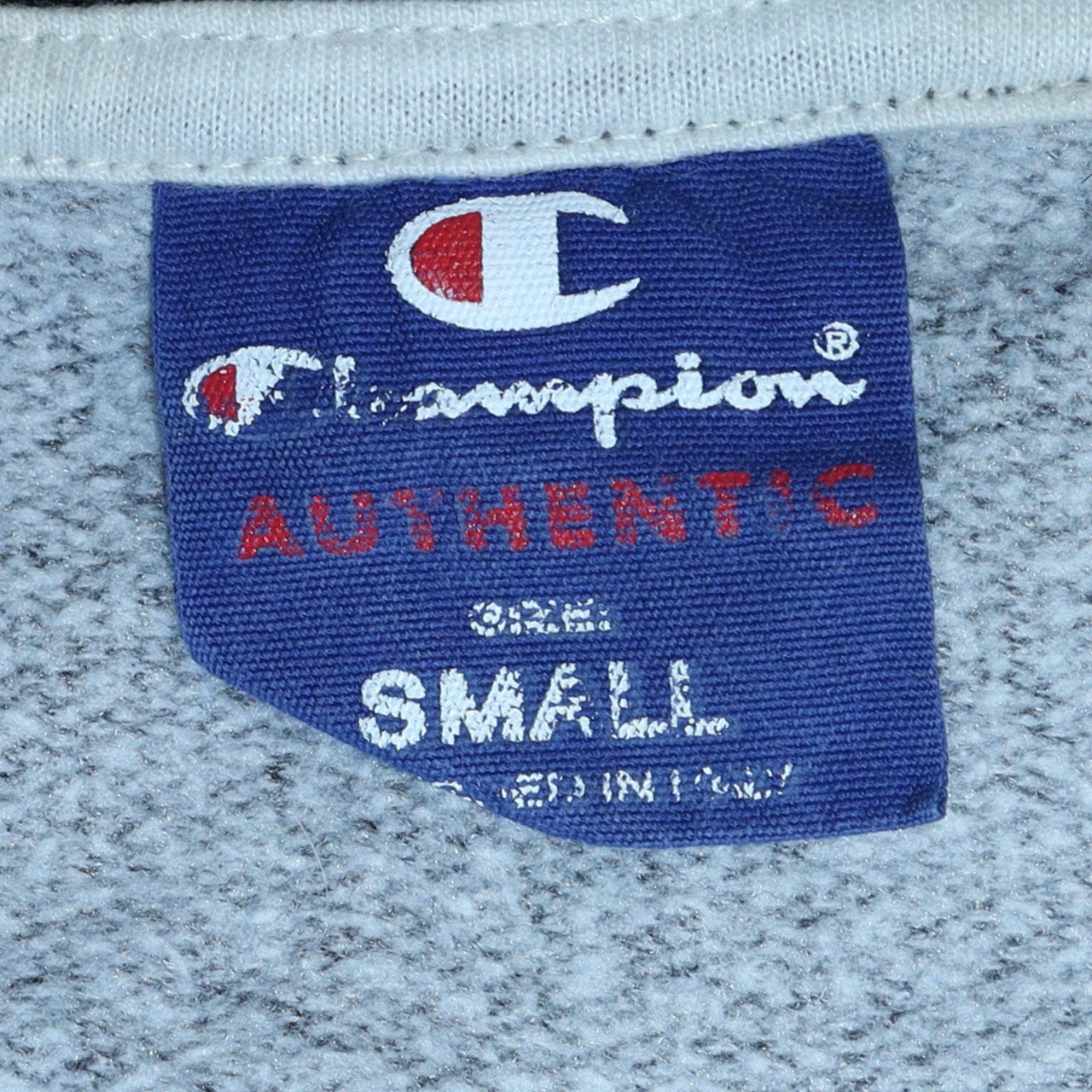 Mens UK Size S Champion Grey Pullover Hoodie