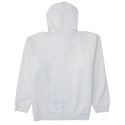 Mens UK Size L Levi's White Pullover Hoodie