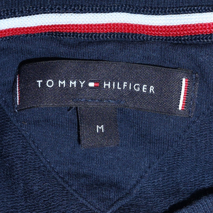 Tommy Hilfiger Men's Blue Cotton Crew Neck Sweatshirt M
