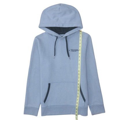 Mens UK Size M Hollister Blue Pullover Hoodie