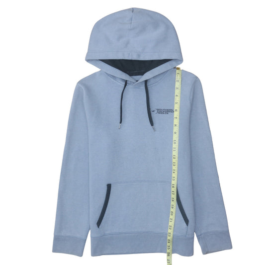 Mens UK Size M Hollister Blue Pullover Hoodie