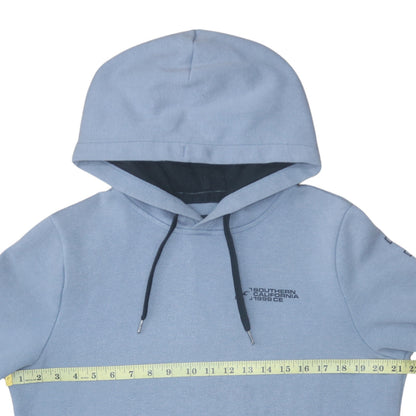 Mens UK Size M Hollister Blue Pullover Hoodie