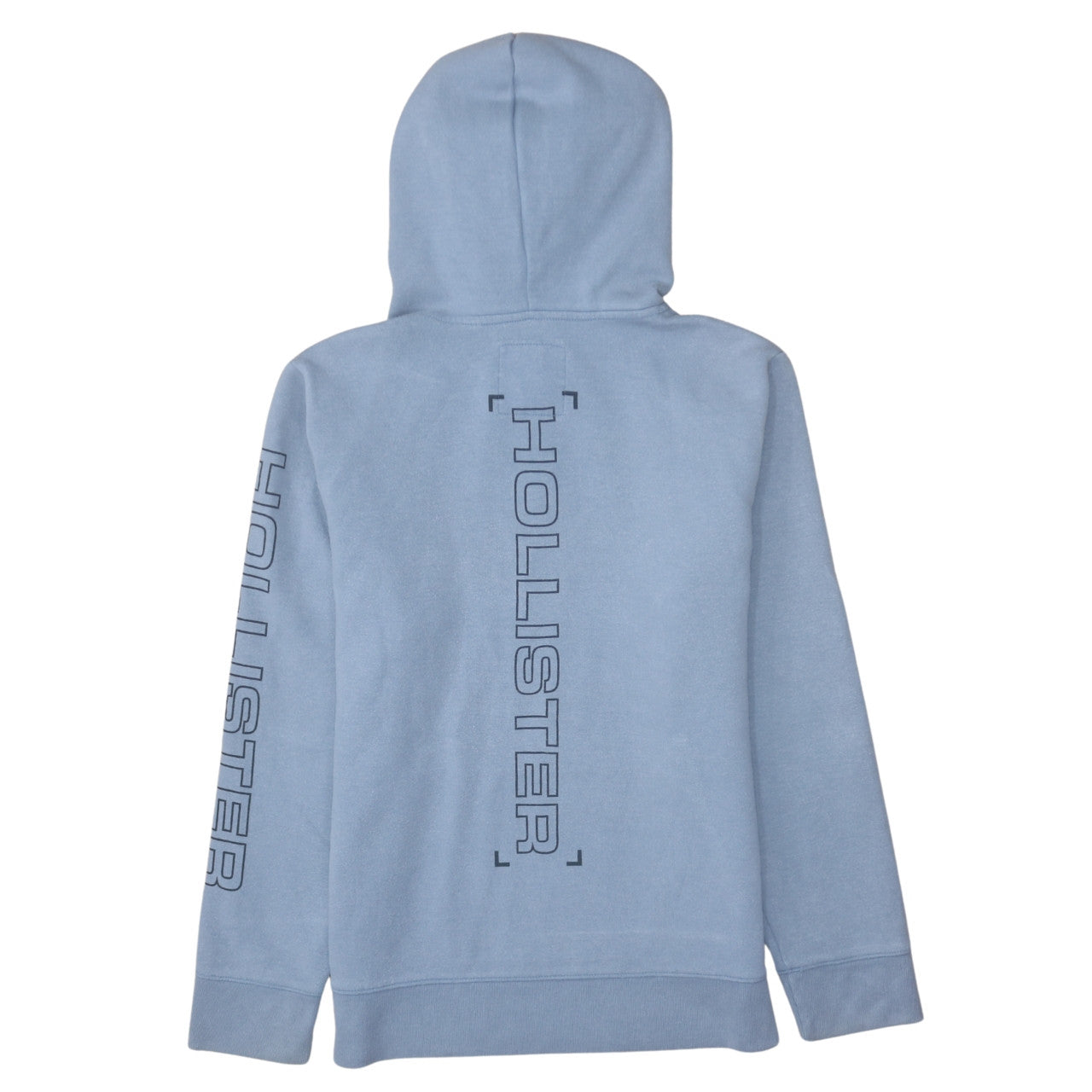 Mens UK Size M Hollister Blue Pullover Hoodie