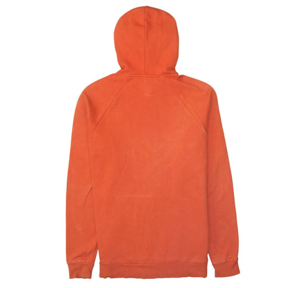 Mens UK Size S Under Armour Orange Pullover Hoodie