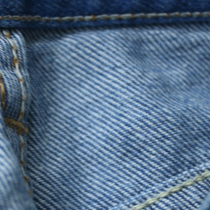Wrangler Mens Blue Regular Fit Straight Denim Jeans