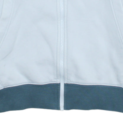 Mens UK Size S Nike Blue Full Zip Sweatshirt