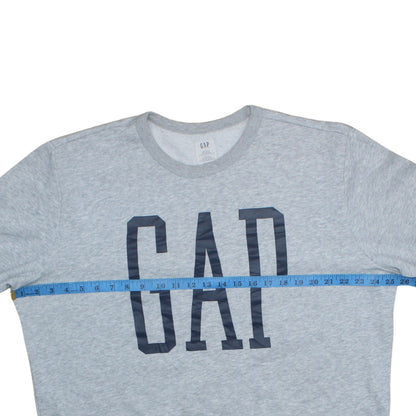 Mens UK Size L GAP Grey Pullover Sweatshirt