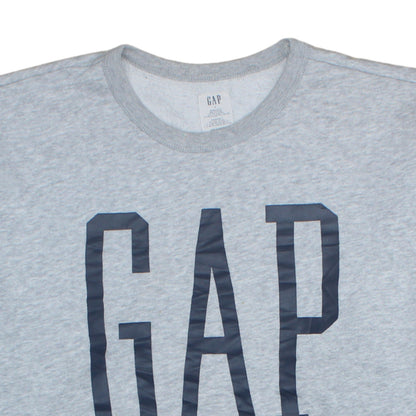 Mens UK Size L GAP Grey Pullover Sweatshirt