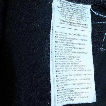 Mens UK Size S Nike Black Pullover Hoodie