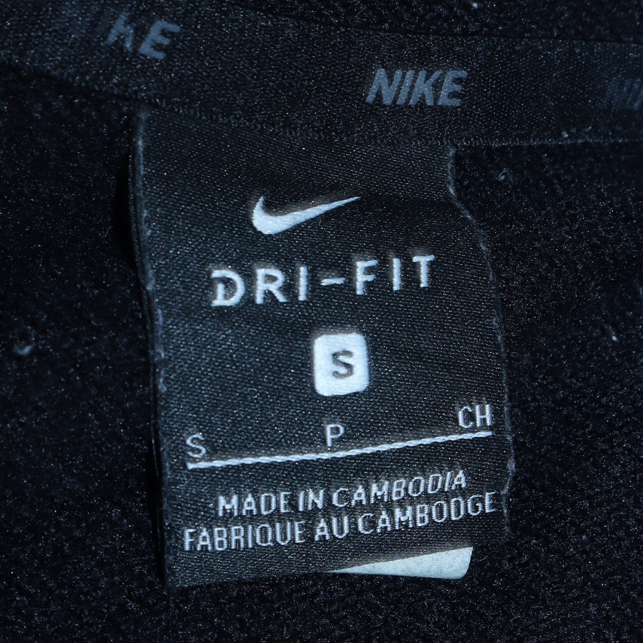 Mens UK Size S Nike Black Pullover Hoodie