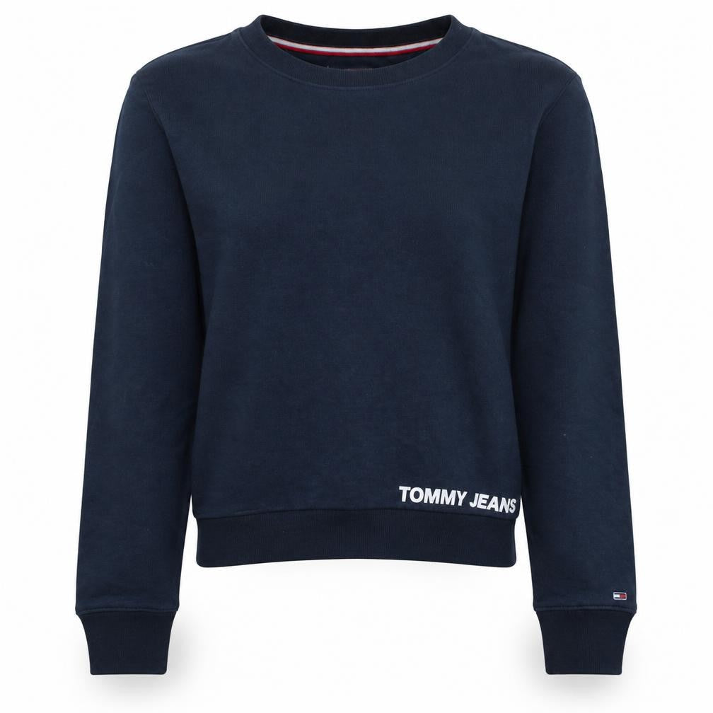 Mens UK Size XS Tommy Jeans Blue Pullover Sweatshirt