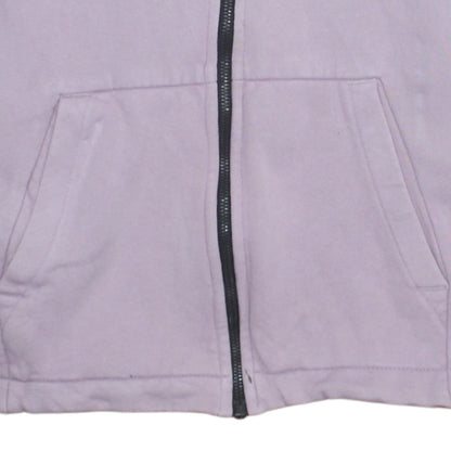 Womens UK Size S Nike Purple Full Zip Hoodie