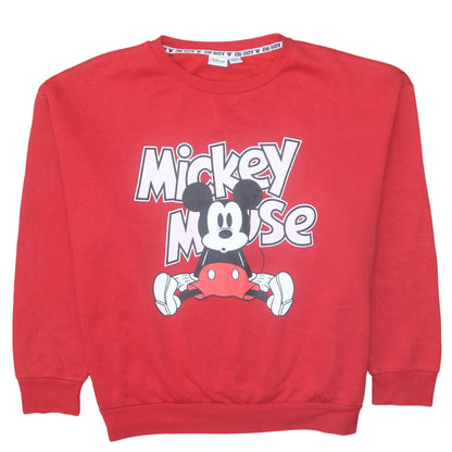 Womens UK Size XL Disney Red Pullover Sweatshirt