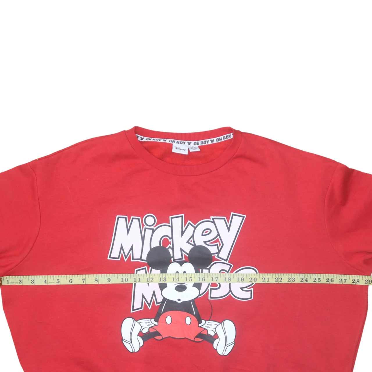 Womens UK Size XL Disney Red Pullover Sweatshirt