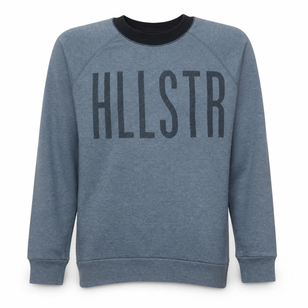 Mens UK Size XS Hollister Grey Pullover Sweatshirt