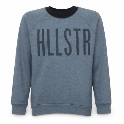 Mens UK Size XS Hollister Grey Pullover Sweatshirt