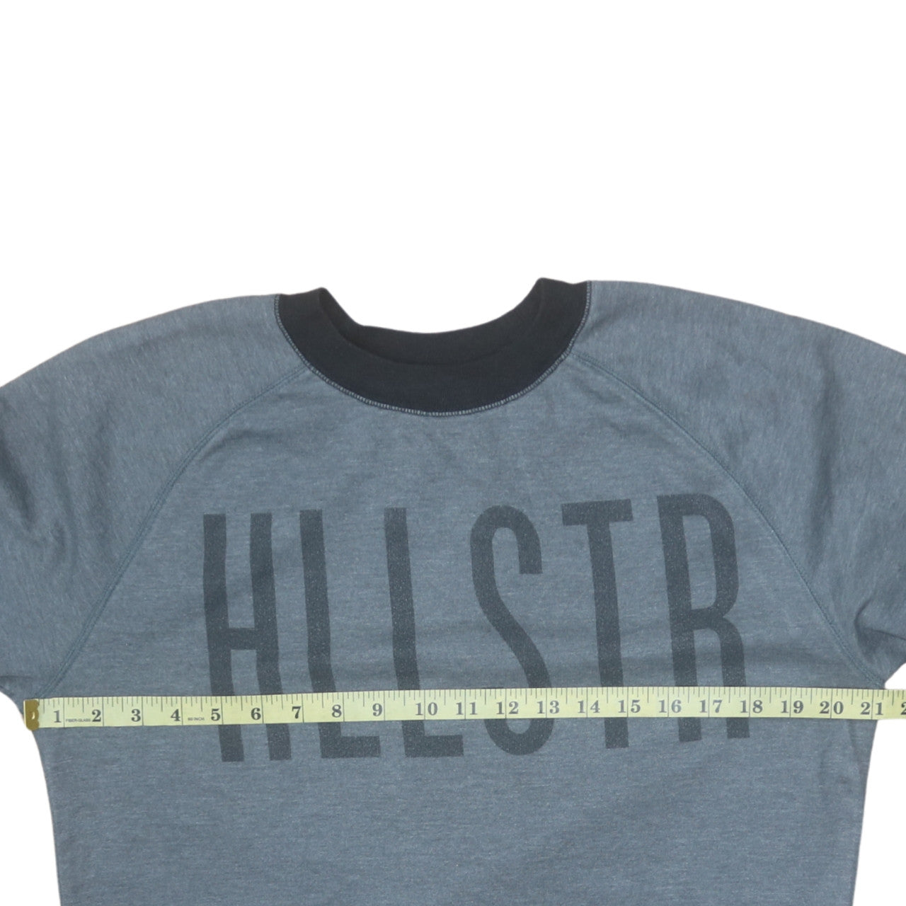 Mens UK Size XS Hollister Grey Pullover Sweatshirt