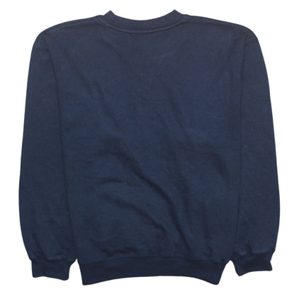 Mens UK Size S Reebok Blue Pullover Sweatshirt
