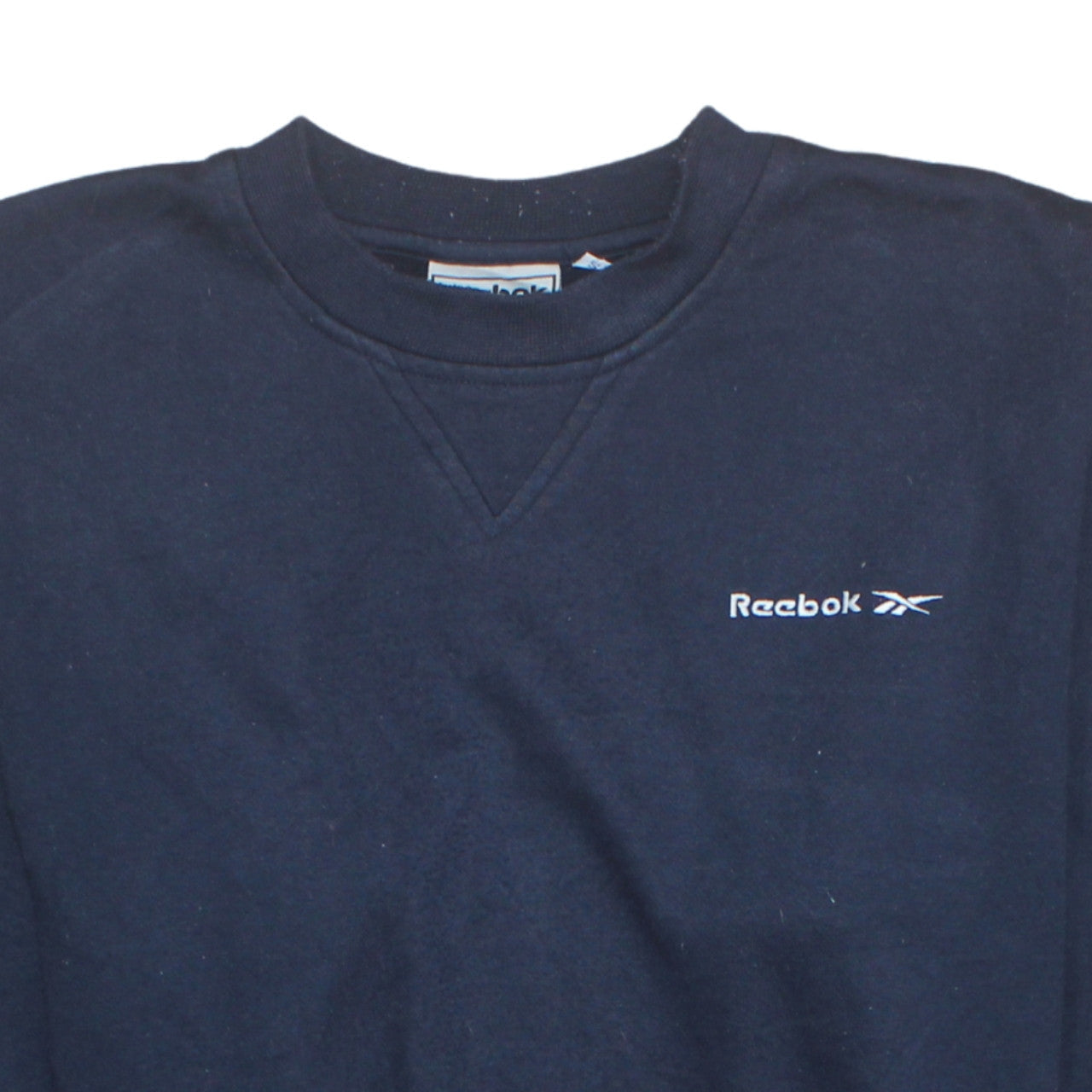Mens UK Size S Reebok Blue Pullover Sweatshirt