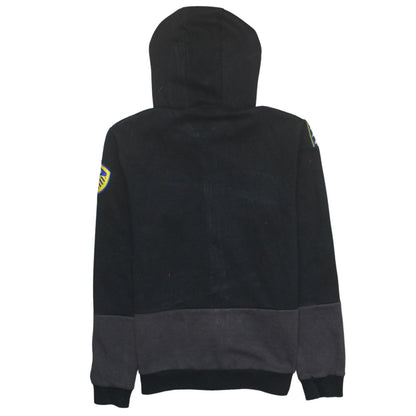 Mens UK Size M Kappa Black Full Zip Hoodie