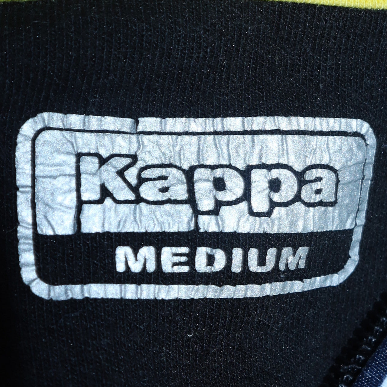 Mens UK Size M Kappa Black Full Zip Hoodie