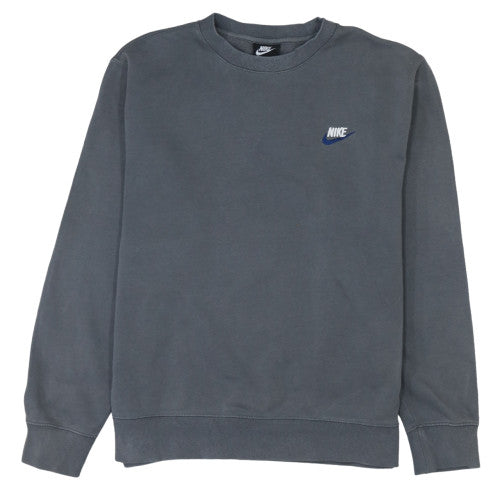 Mens UK Size M Nike Grey Pullover Sweatshirt