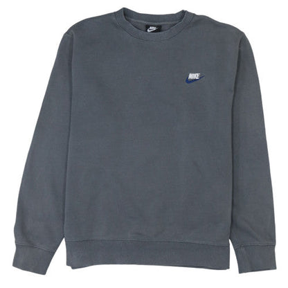 Mens UK Size M Nike Grey Pullover Sweatshirt