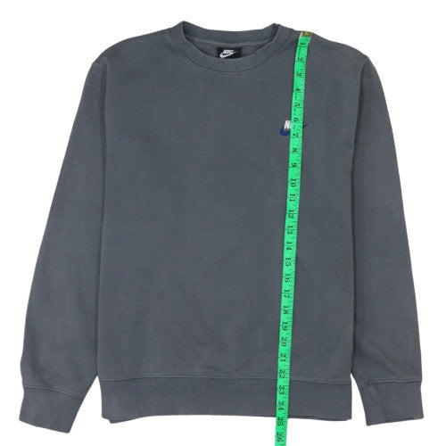 Mens UK Size M Nike Grey Pullover Sweatshirt