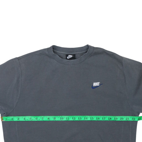 Mens UK Size M Nike Grey Pullover Sweatshirt