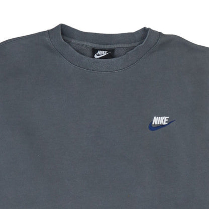 Mens UK Size M Nike Grey Pullover Sweatshirt