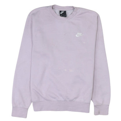 Womens UK Size S Nike Purple Pullover Sweatshirt