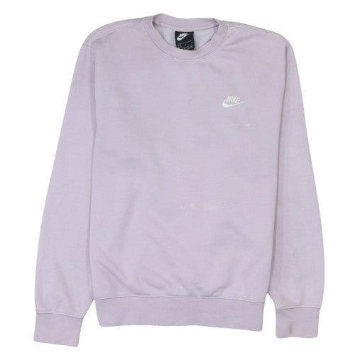 Womens UK Size S Nike Purple Pullover Sweatshirt