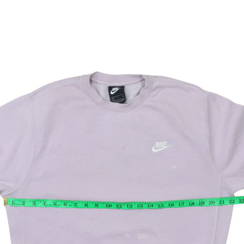 Womens UK Size S Nike Purple Pullover Sweatshirt