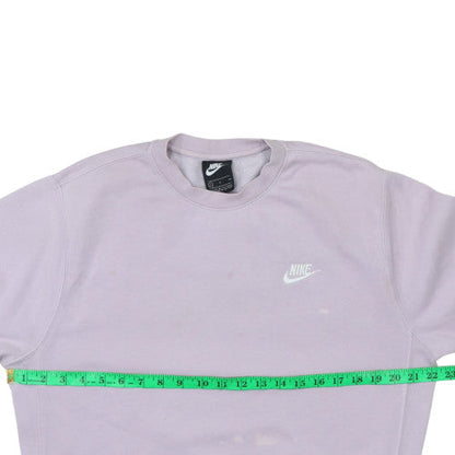 Womens UK Size S Nike Purple Pullover Sweatshirt