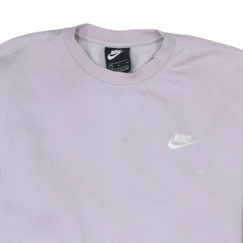 Womens UK Size S Nike Purple Pullover Sweatshirt