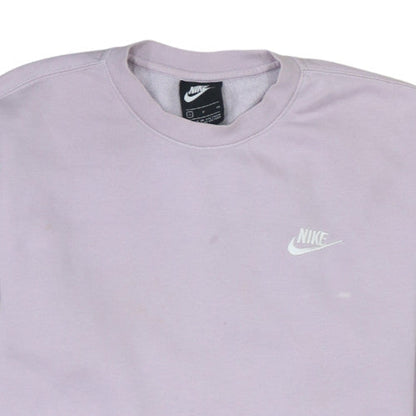 Womens UK Size S Nike Purple Pullover Sweatshirt
