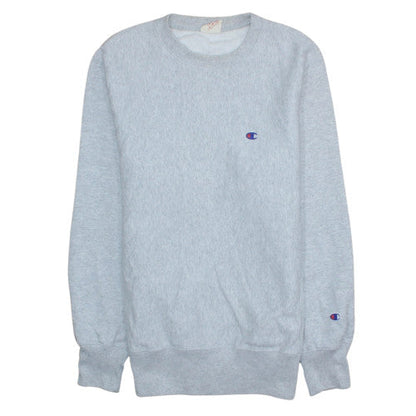 Mens UK Size L Champion Grey Pullover Sweatshirt