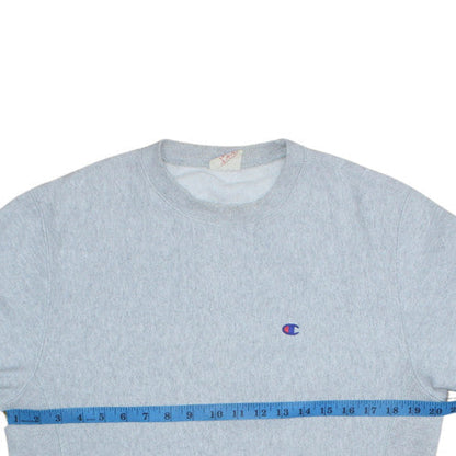 Mens UK Size L Champion Grey Pullover Sweatshirt