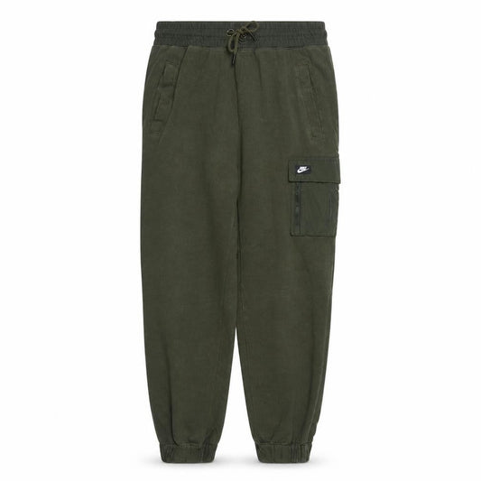 Nike Men's Green Jogger Sweatpants Size M Lightweight Cotton Blend