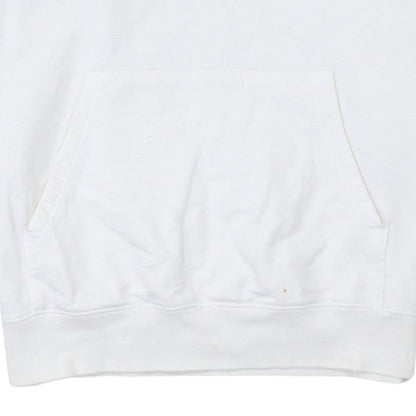 Mens UK Size M Vans White Pullover Hoodie