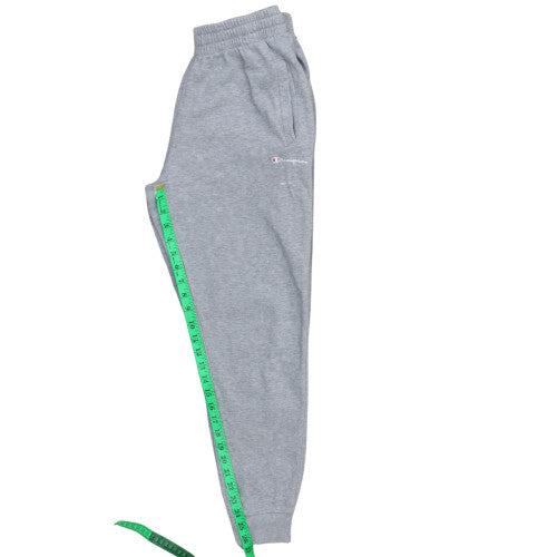 Champion Men's Grey Fleece Jogger Sweatpants M Regular Fit