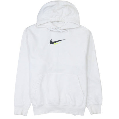 Mens UK Size M Nike White Pullover Hoodie