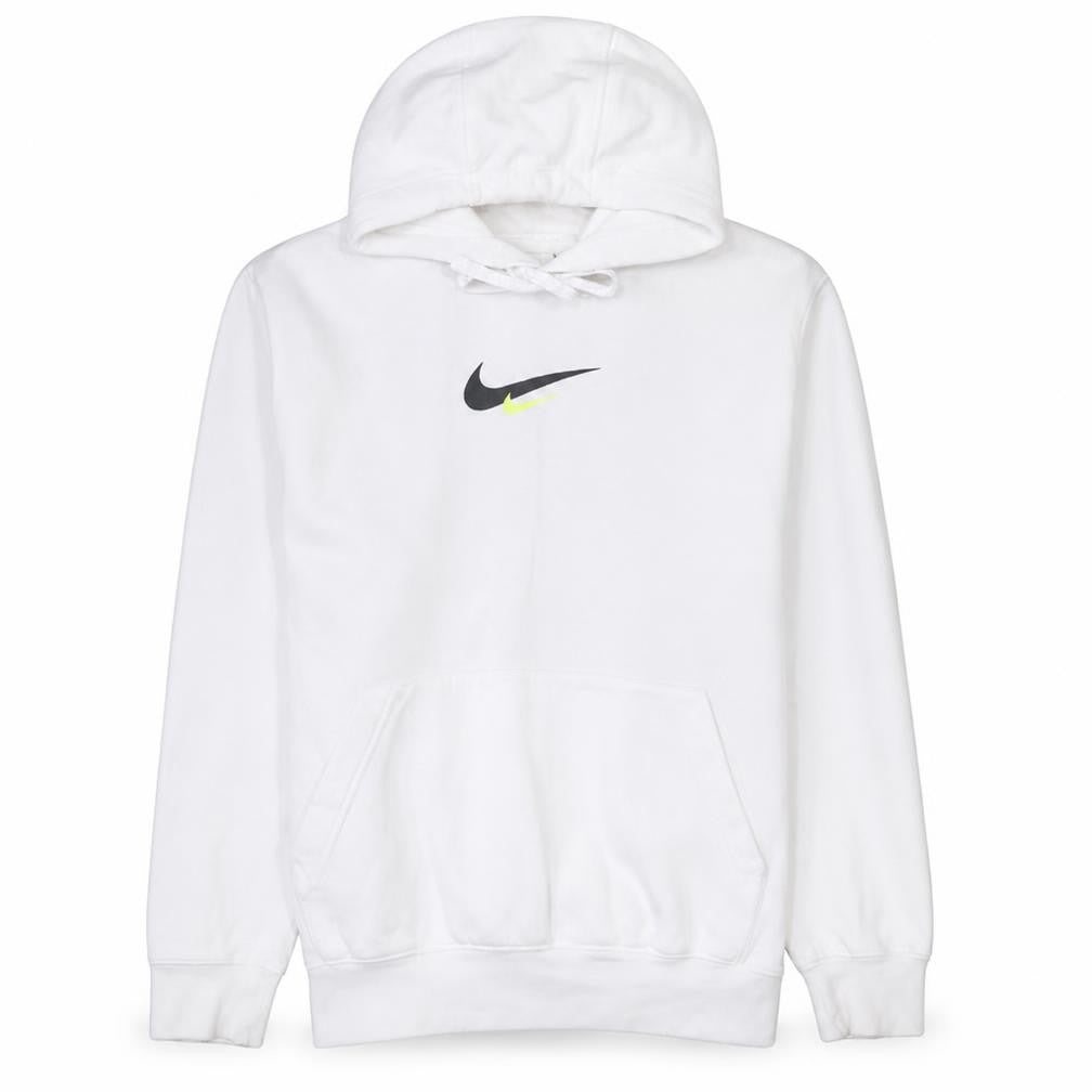 Mens UK Size M Nike White Pullover Hoodie