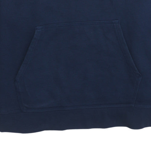 Mens UK Size 3XL Nike Blue 1/2 Zip Sweatshirt