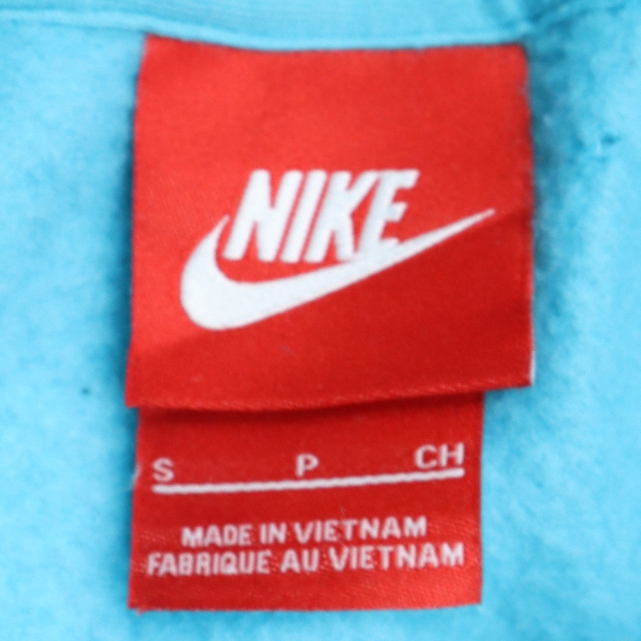 Mens UK Size S Nike Blue Pullover Hoodie