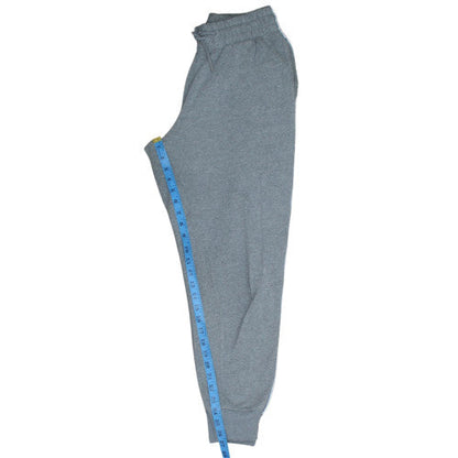 Kappa Men Grey Medium Jogger Sweatpants with Side Stripe